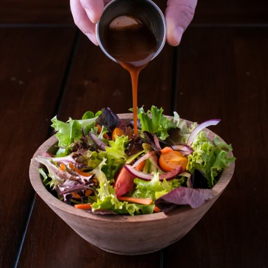 Balsamic Vinegar & Maple Dressing - Recipe photo by photosandfood