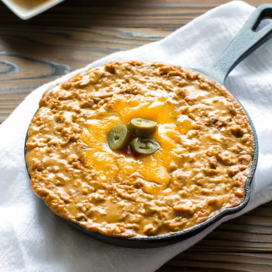 Chili Cheese Bean Dip - Recipe photo by kitchengidget