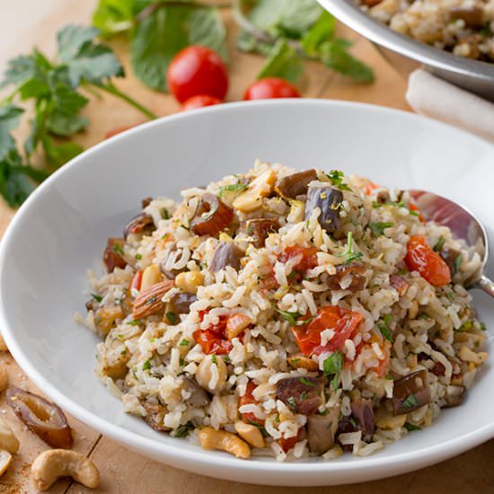 Mediterranean Power Rice - Recipe photo by thecozyapron