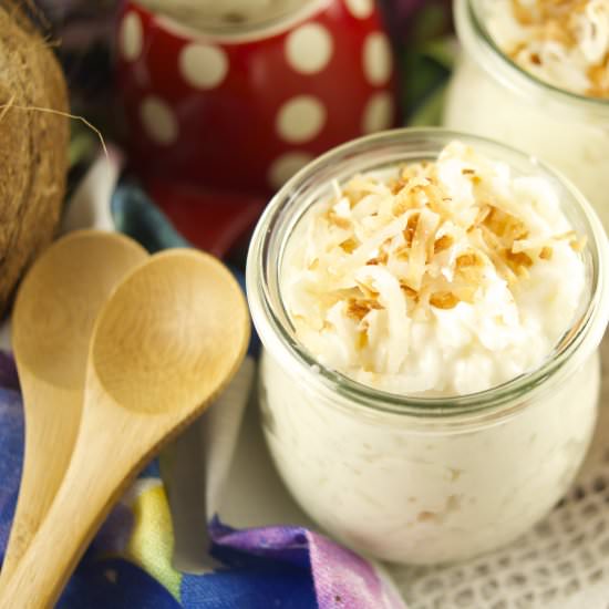 Coconut Rice Pudding - Recipe photo by tiffanybendayan