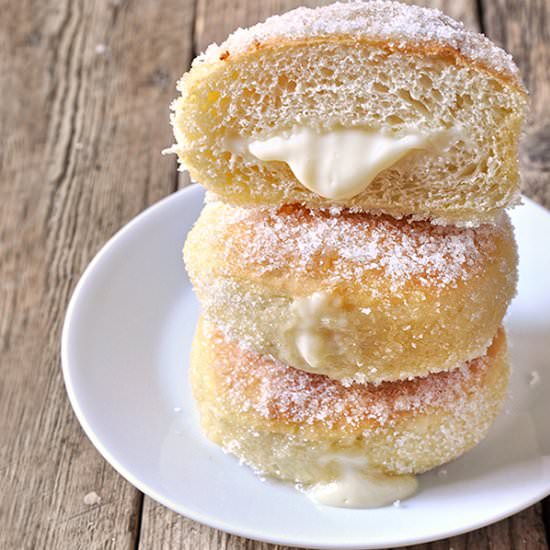baked bomboloni - Recipe photo by kouzinista