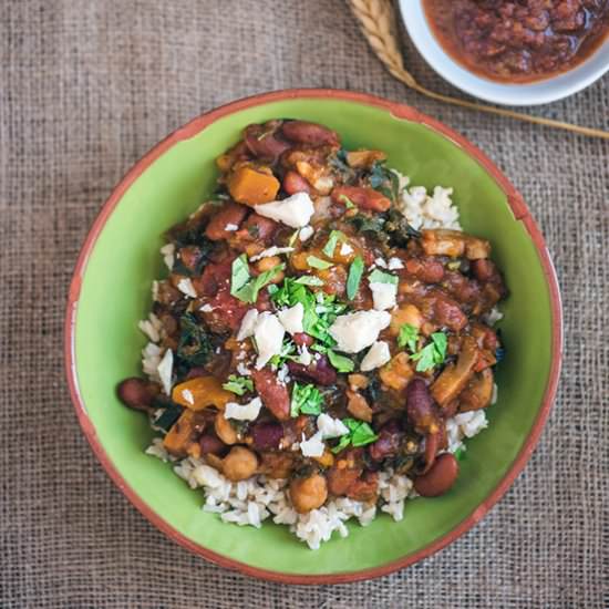 Vegetarian Chili - Recipe photo by FoodFitnessFreshAir