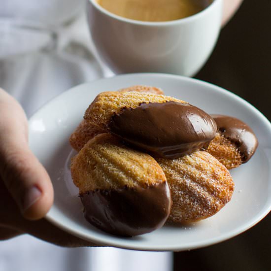 Orange Madeleines - Recipe photo by Stiers Aesthetic
