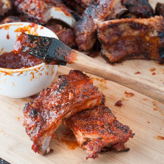 Gameday BBQ Baby Back Ribs - Recipe photo by photosandfood
