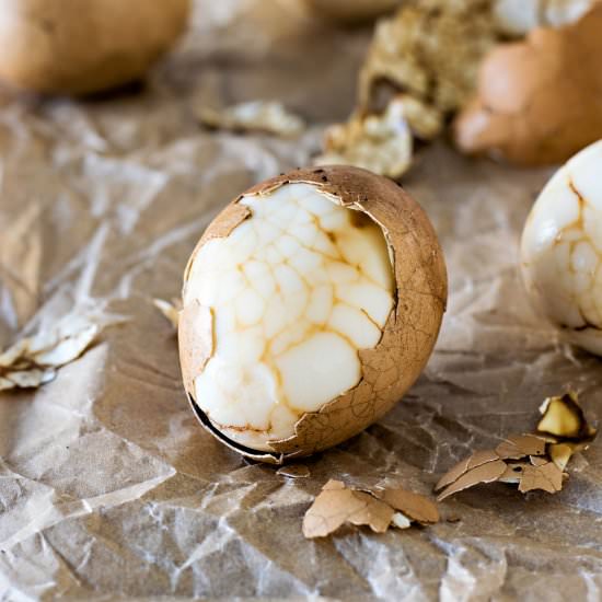 Chinese Tea Leaf Eggs - Recipe photo by homemadehooplah