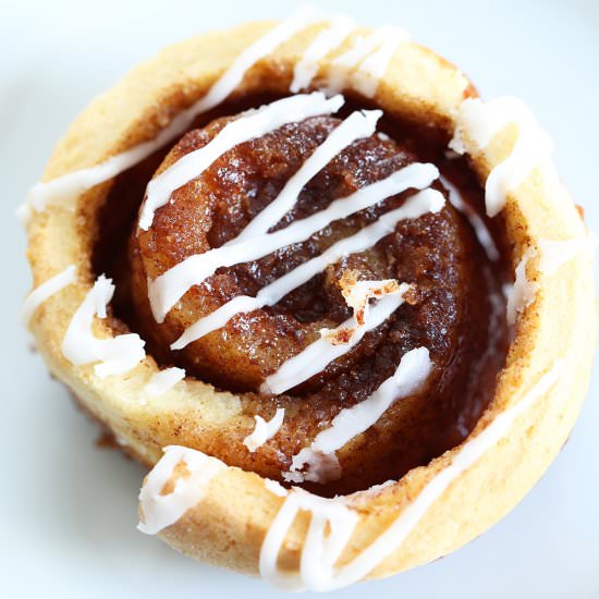 Quick Gluten Free Cinnamon Buns - Recipe photo by gfshoestring