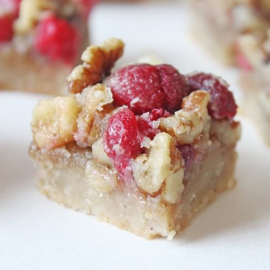Cranberry Walnut Bars - Recipe photo by If You Give A Blonde A Kitchen