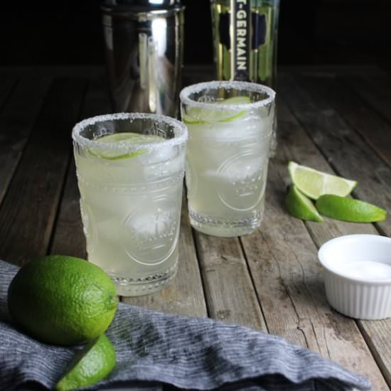 The Elderflower Margarita - Recipe photo by HollyatTasteAndSee