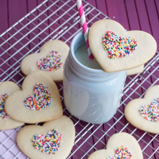 Valentine Heart Cookies - Recipe photo by thedessertchronicles