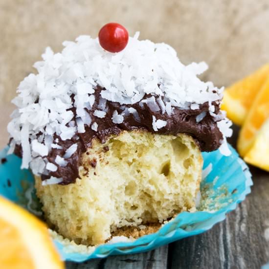 Coconut Orange Cupcakes - Recipe photo by Cakewhiz