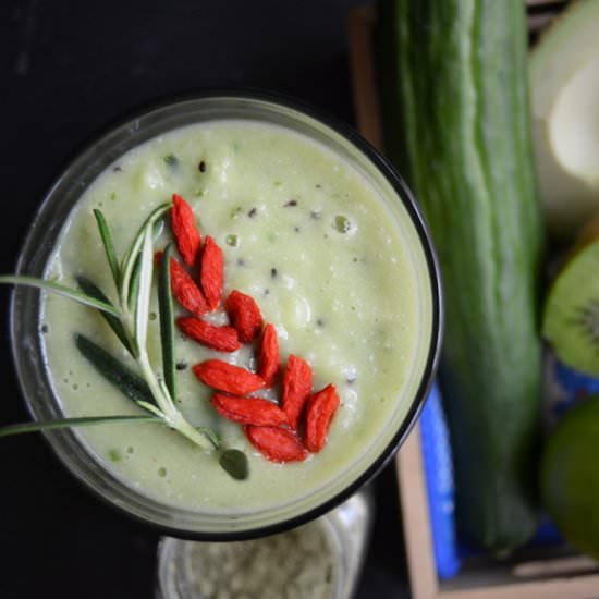 Refreshing smoothie - Recipe photo by Biochimist_la_cratita