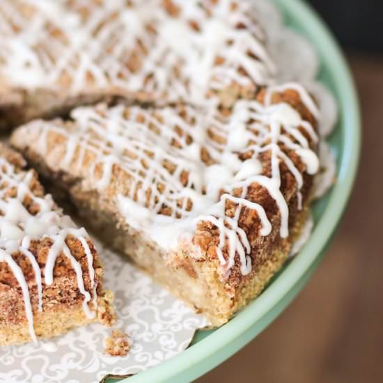Gluten Free Coffee Cake - Recipe photo by dessertswithbenefits