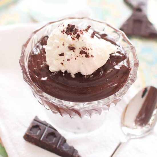 Chocolate Pudding For One - Recipe photo by One Dish Kitchen
