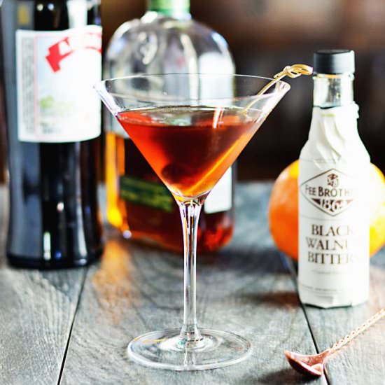Black Manhattan - Recipe photo by lexibites