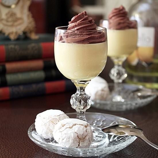 Limoncello Zabaglione and Chocolate - Recipe photo by culinaryflavors