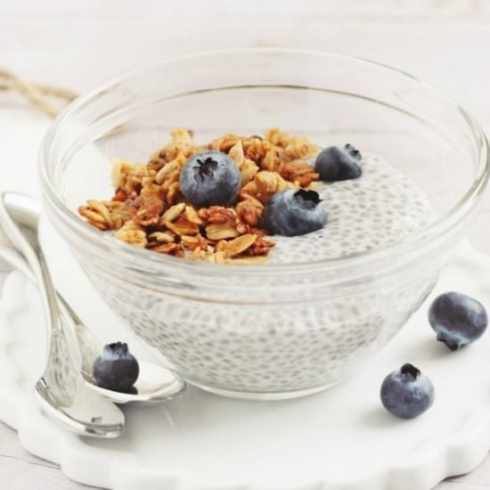 Chia Seed Breakfast Pudding - Recipe photo by Culinary Therapy