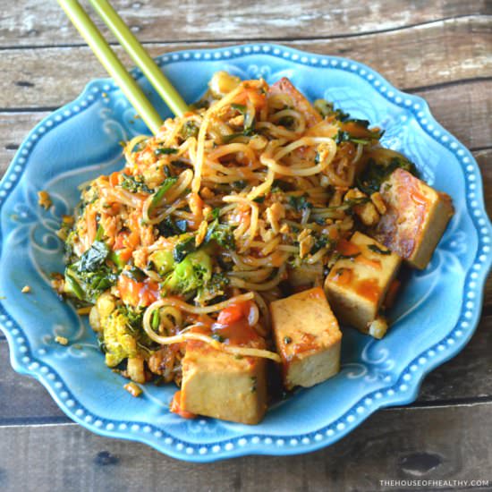 Veggie Packed Noodle Bowl - Recipe photo by houseofhealthy
