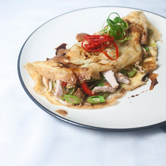 Asian Chicken Omelette - Recipe photo by Atikaps