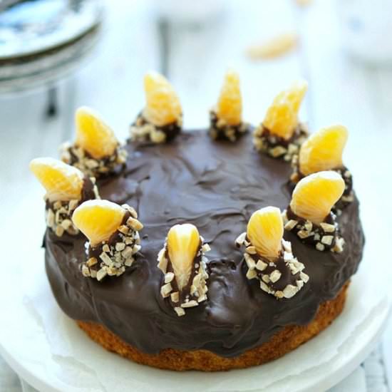 Clementine Chocolate Cake - Recipe photo by Fiesta Friday