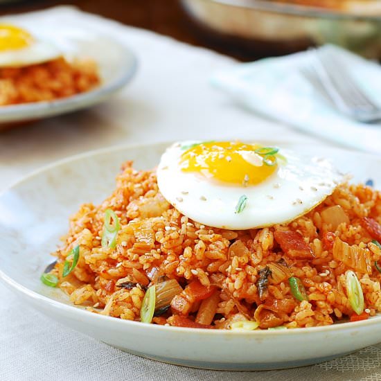 Kimchi fried rice - Recipe photo by hyosunro