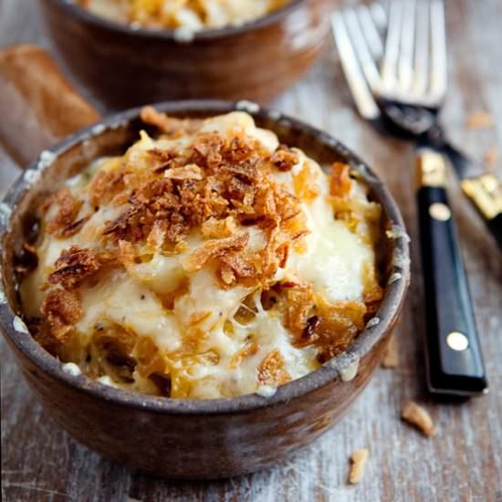 French Onion Spaghetti Squash - Recipe photo by kitchen serendipity