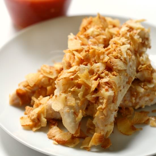 Cassava Crusted Chicken - Recipe photo by strengthandsunshine