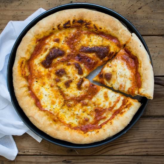 The Best Homemade Pizza Dough - Recipe photo by veselina zheleva