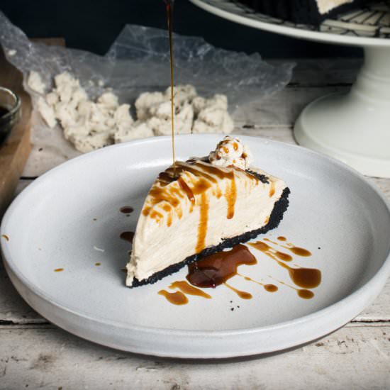 Tahini Mousse Pie - Recipe photo by iwillnoteatoysters