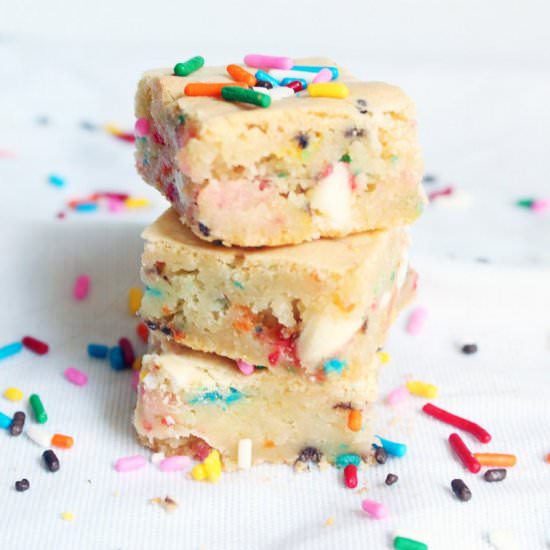 Boozy Birthday Bars - Recipe photo by If You Give A Blonde A Kitchen