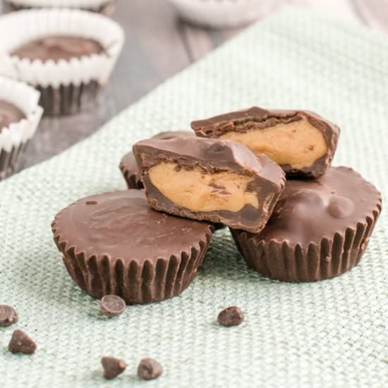 Paleo Peanut Butter Cups - Recipe photo by LivingWellMom