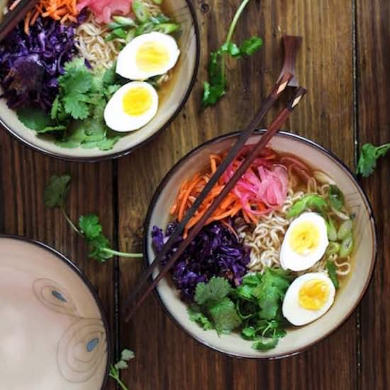 Vegetarian Ramen Noodles - Recipe photo by susanstable
