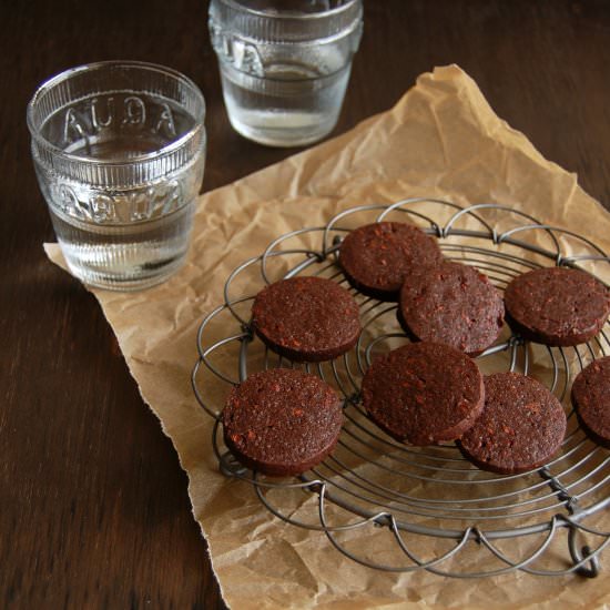 Mocha slice cookies - Recipe photo by Technicolor Kitchen
