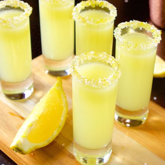 Lemon Drop Shots - Recipe photo by hollyscheatday