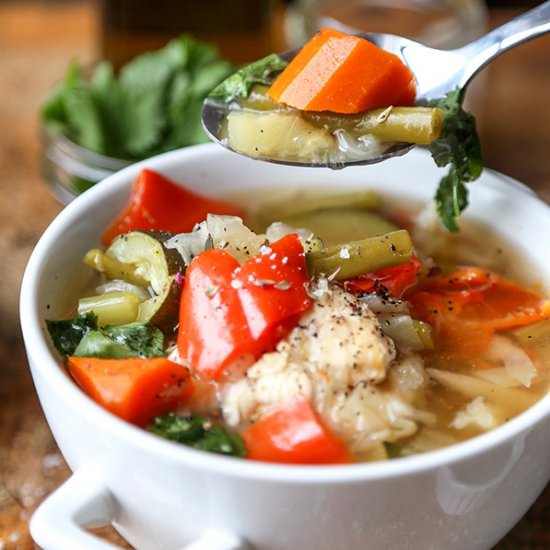Slow Cooker Chicken Soup - Recipe photo by misspickledplum