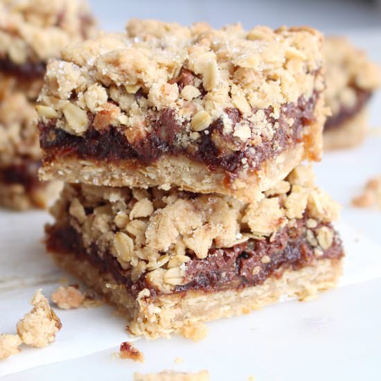 Dark Chocolate Mocha Date Bars - Recipe photo by SweetSimpleKitchen