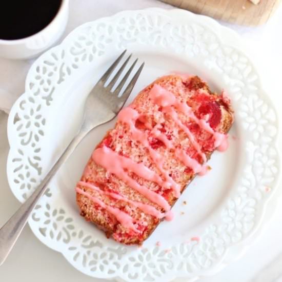 Cherry Almond Bread - Recipe photo by thegoldlininggirl
