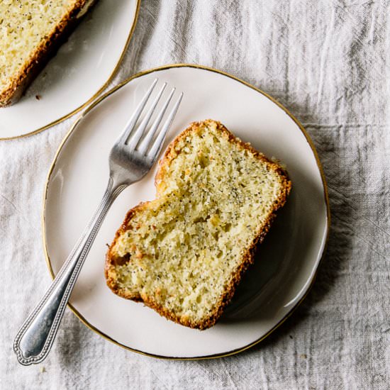 Grapefruit Poppy-seed Pound Cake - Recipe photo by rootingthesun