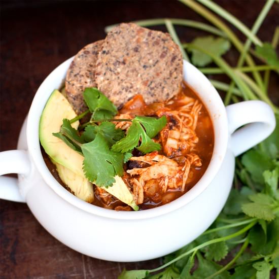 Crock Pot Taco Chili - Recipe photo by kimshealthyeats