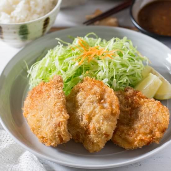 Hirekatsu : Panko crumbed pork - Recipe photo by Chopstick Chronicles