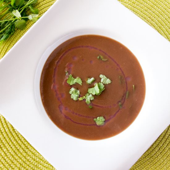 Peruvian Purple Potato Soup - Recipe photo by LK529