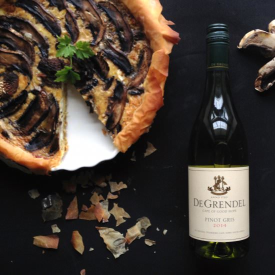 Mushroom Quiche - Recipe photo by AliciaMonnig
