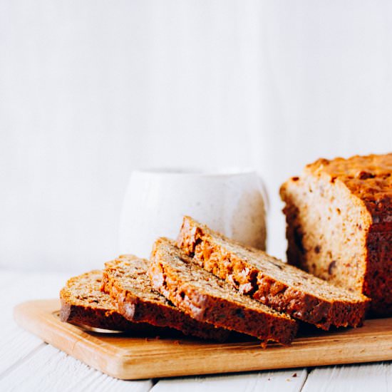 Whole Wheat Date Loaf - Recipe photo by alexskrebcova