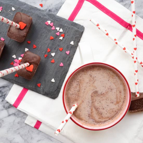 Hot Chocolate on a Stick - Recipe photo by thedessertchronicles