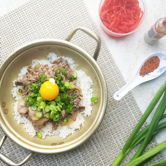 Gyudon - Recipe photo by cherryonmysundae