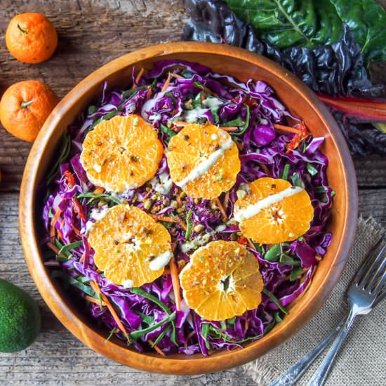 Mandarin Rainbow Salad - Recipe photo by vermilionroots
