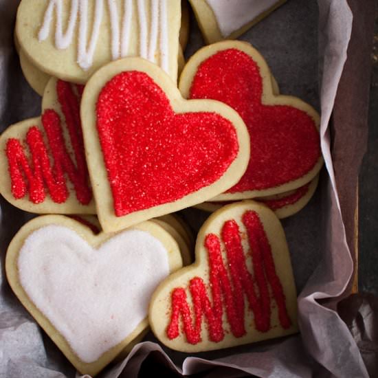 Lemon Scented Sugar Cookies - Recipe photo by tamingofthespoon