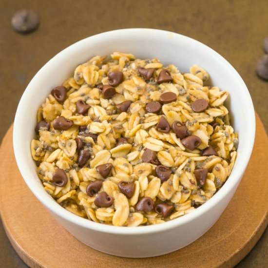 Healthy 1 minute Baked Oatmeal - Recipe photo by thebigmansworld