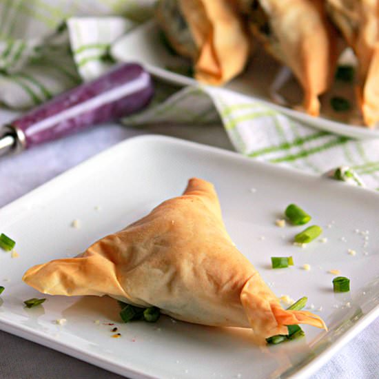 Spanakopita, Greek Spinach Pastry - Recipe photo by Aromatic Cooking