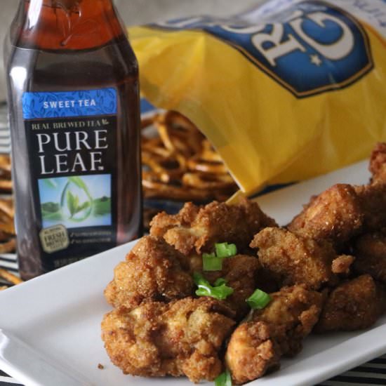 Pretzel Crusted Sweet Tea Chicken - Recipe photo by Canuemagine