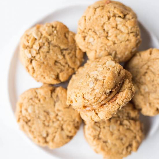 GF Vegan Do-si-do Cookie Copycat - Recipe photo by fooduzzi